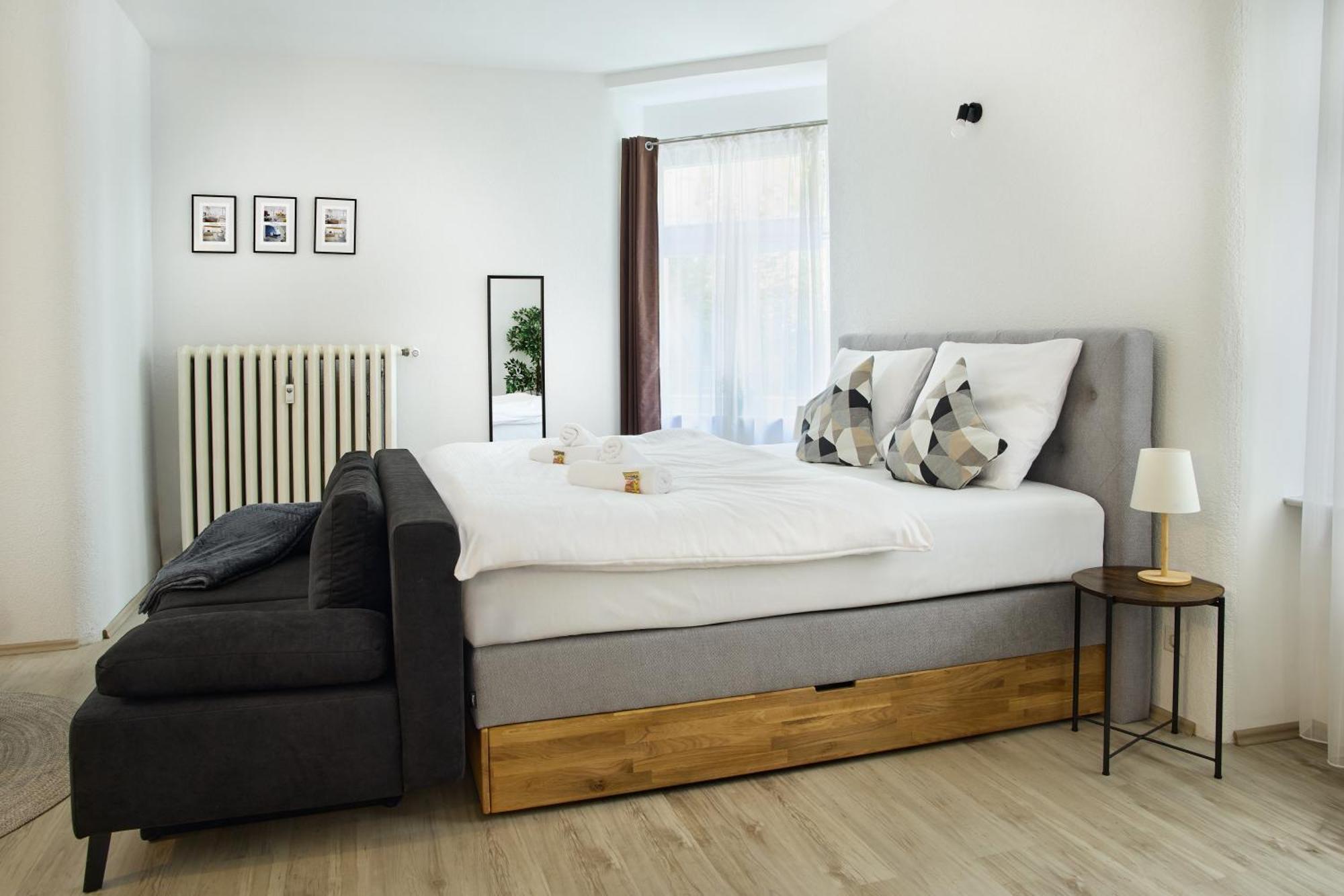 Idee Living City-Apartment - Terrasse - Netflix Mannheim Bagian luar foto