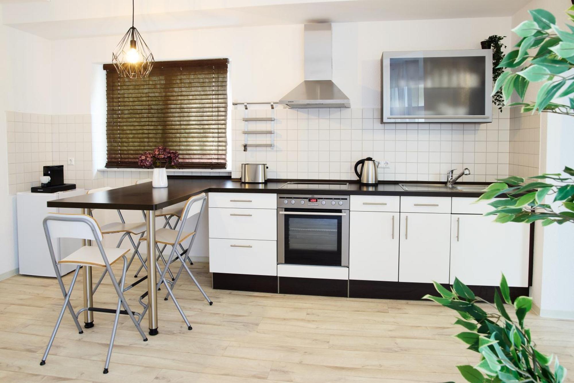 Idee Living City-Apartment - Terrasse - Netflix Mannheim Bagian luar foto